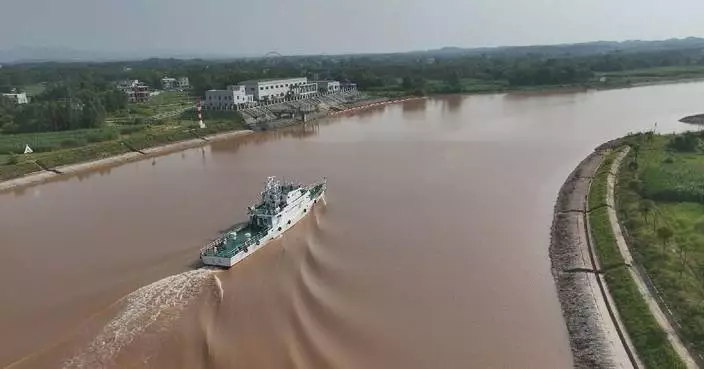平陸運河完成首次全線巡航 實船測試為九月開通作準備