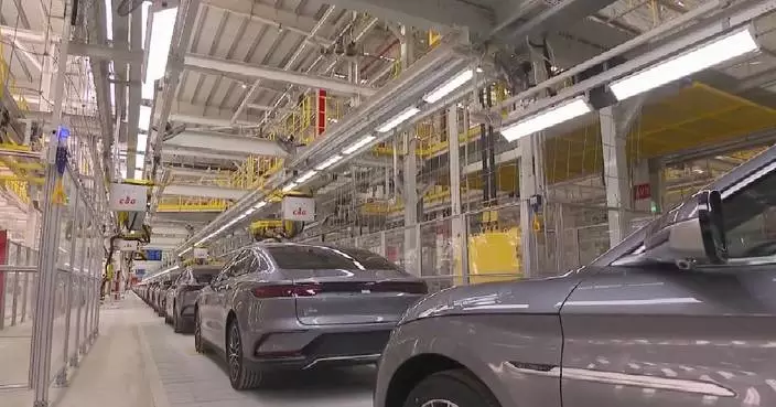 中國新能源汽車銷量七月佔比首破六成 首七月累計超五成