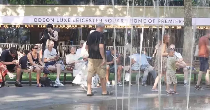 英國錄得今年最熱一天 氣溫達攝氏38.1度