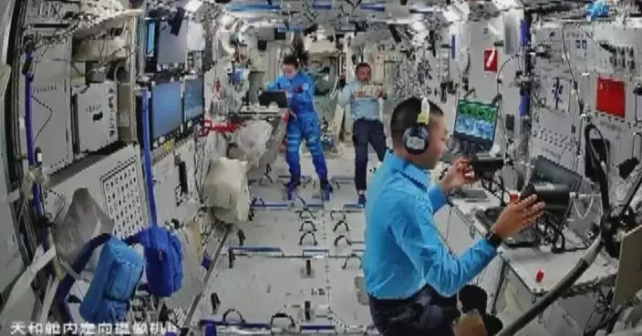 「神舟二十三號」太空人推進太空科學實驗及在軌訓練