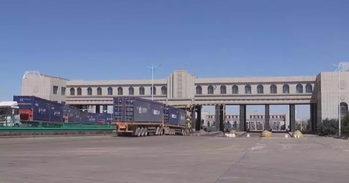 內蒙古陸路口岸貨物清關量超一億公噸 較去年提早達標