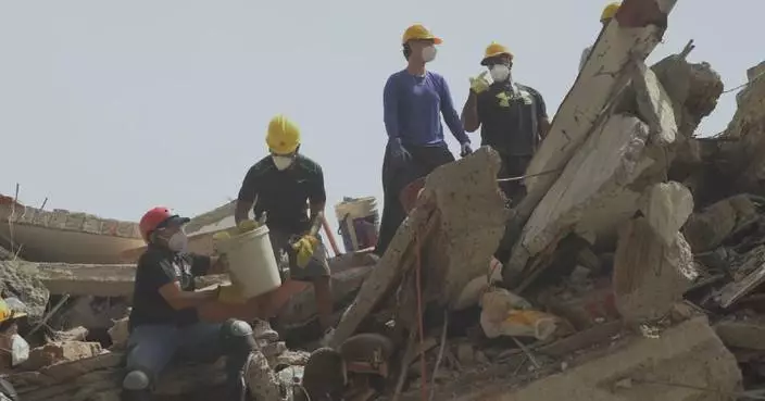 卡利地震重災區持續搜救 冀尋獲生還者