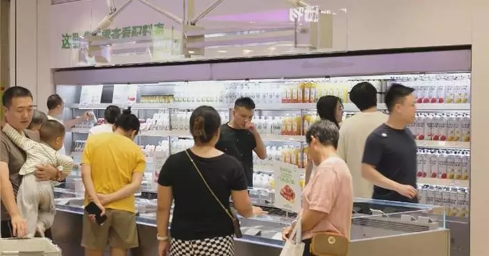 中國消費市場七月穩步增長 首七月零售總額升2.6%