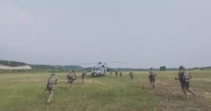 中白「神鷹-2026年」空降兵聯合訓練結束