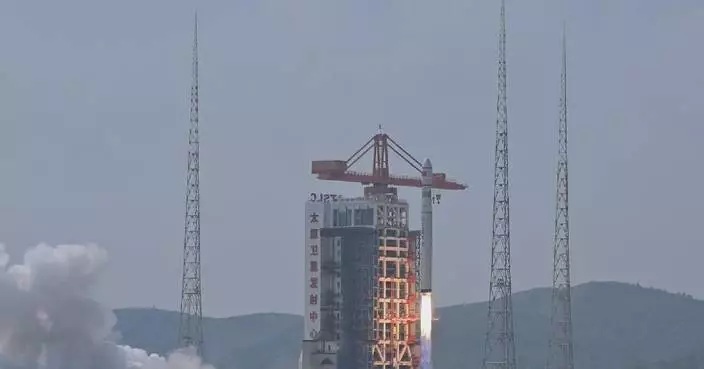 中國發射長征六號丙運載火箭 搭載七枚衛星升空