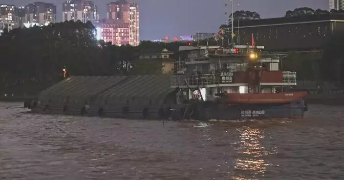 中國平陸運河完成船隻試航 準備通航