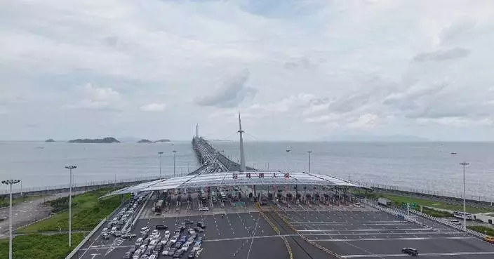 港珠澳大橋珠海口岸旅客人次急增 今年已超2千萬