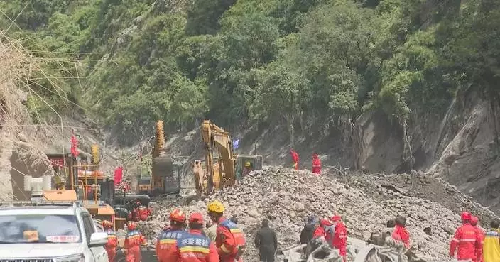 西藏吉隆口岸泥石流 陸海空多管齊下加緊搜救