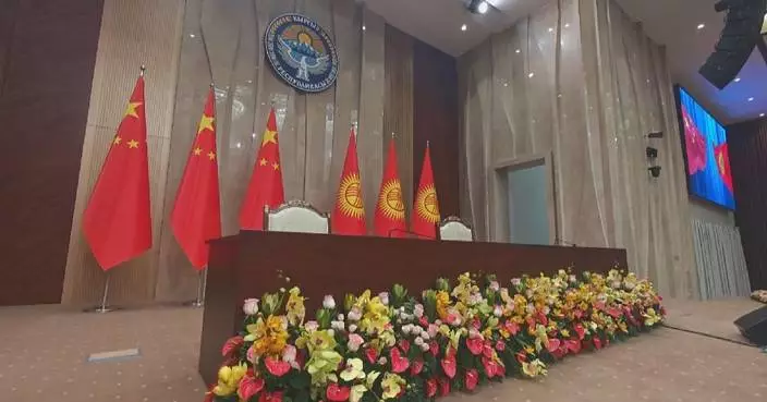 習近平周一出席簽字儀式 與吉爾吉斯總統會面