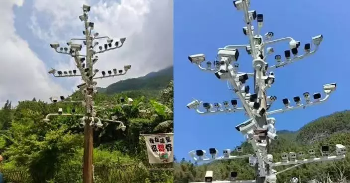 江西鄉村小路木桿掛84個閉路電視 村幹部揭真相：僅1個能用！
