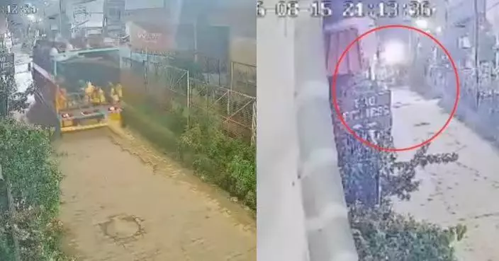 印度貨車載逾50名朝聖信眾誤觸11千伏高壓電線 車身瞬間通電釀1死逾20傷