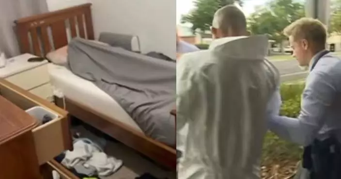 澳男返家驚見全裸陌生漢霸床熟睡留血跡嚇壞 報警揭為曾刺傷遊客前科犯