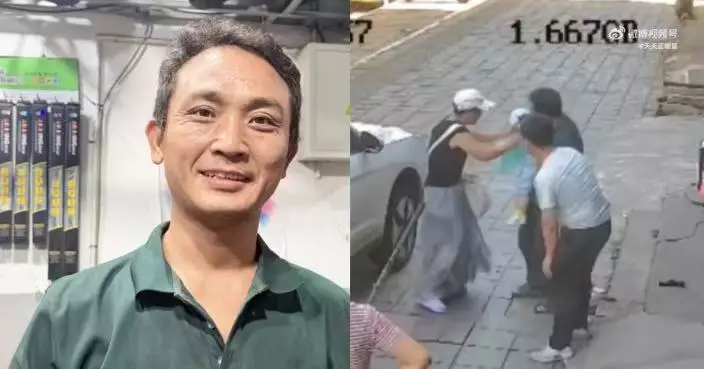 食橘子卡喉嘴唇發紫 寧波1歲男童獲汽修店老闆施救逾2分鐘驚險救回