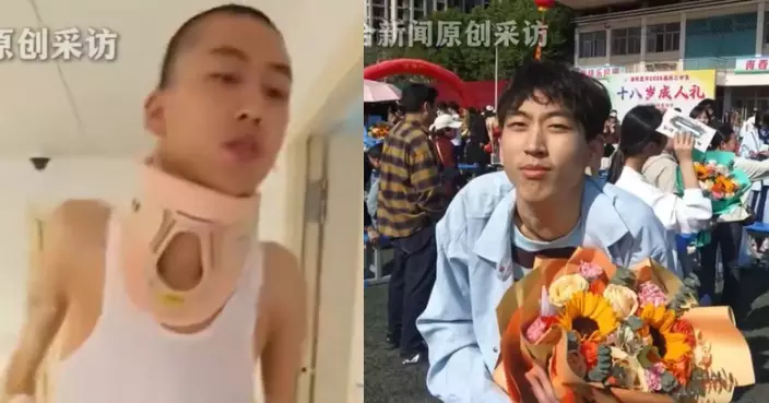 頸部後仰坐輪椅上學 安徽罕見病少年忍痛服藥苦讀高考獲534分圓大學夢