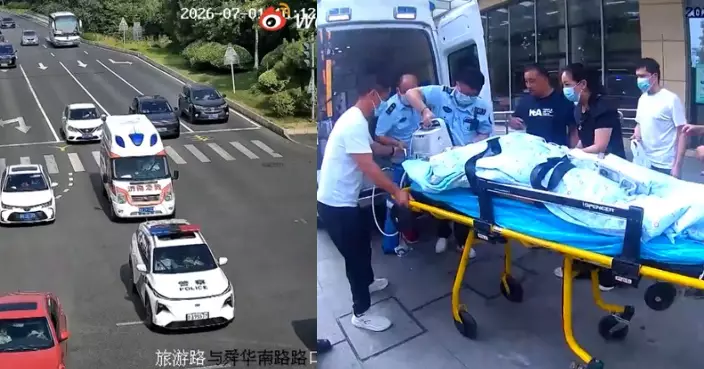 9歲童突發腦出血急需轉院 濟南交警鳴笛開道護送 46分鐘車程縮至20分鐘