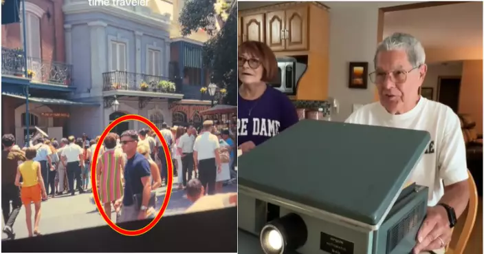 迪士尼60年代舊照驚現「現代潮男」 T恤墨鏡配漸層髮型引網猜測：時空旅人