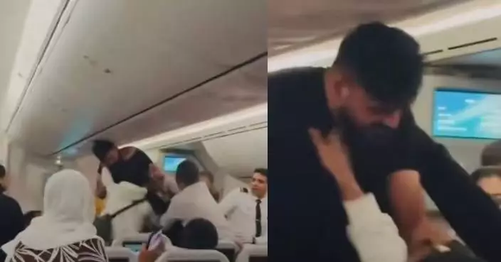 孟加拉航空萬呎高空爆激烈衝突 兩男機艙互毆扯爛恤衫嚇壞乘客