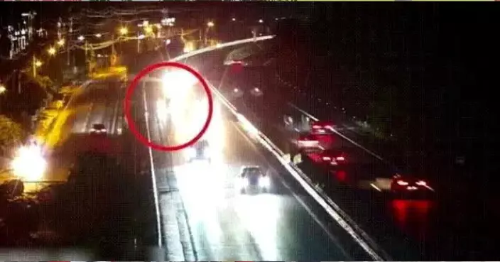杭瑞高速私家車煞車失靈 時速80公里狂駛12公里 交警遙距指引助一家四口脫險