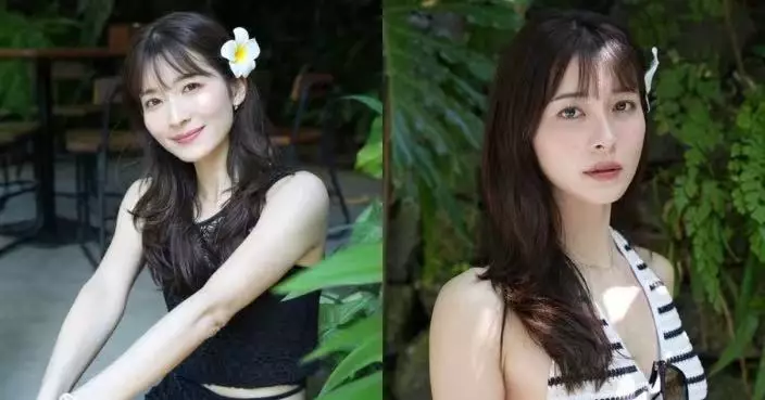 離婚不足兩個月推首本寫真 日本前女主播首度挑戰高衩比堅尼造型掀熱議
