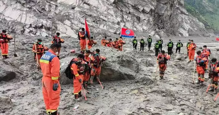 西藏吉隆舉行泥石流災害遇難者哀悼活動　救援隊伍跨區域增援