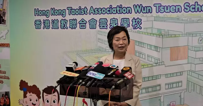 蔡若蓮稱學齡人口下降屬結構問題 當局透過各種措施助學校「軟著陸」