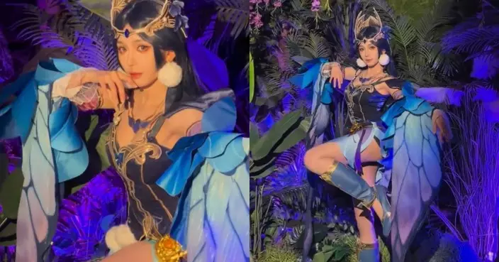 王敏慈化身《王者榮耀》「貂蟬」 華麗Cosplay電力十足