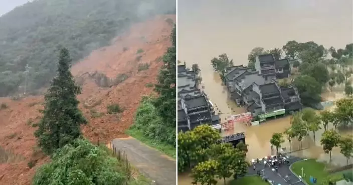 沙德爾暴雨釀泥石流 江西吉安1死11人失蹤