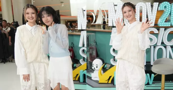 夥師妹Vincy So亮相《MOOV 20 Music Station》 Cath黃妍自爆征服富士山險中高山症被教練鬧