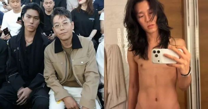 林曉峰大仔林寶浴室半裸自拍 嫵媚中性Look掀熱議