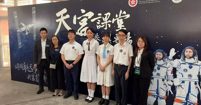 黎家盈中學老師：見證她追夢成功上太空感欣慰 師妹：立志像師姐為國家貢獻力量