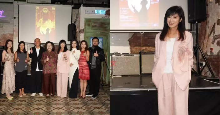 米雪勤練唱功挑戰中西糅合歌劇《蔽月無眠》 穿梭古今演女皇母親