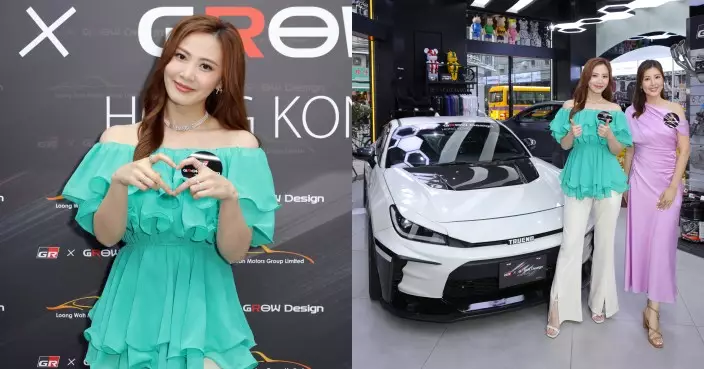 朱晨麗賀汽車改裝品牌登陸香港 揀男友要睇駕駛態度：車品好秤先