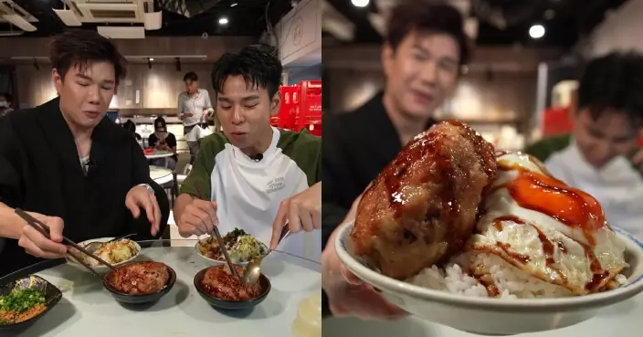 美食新聞報道｜張與辰推介旺角店成吋厚肉餅飯 食完會後悔「返唔到轉頭」