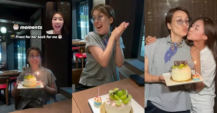 《下流上車族》劇完情不減！郭柏妍提早為「媽媽」江美儀慶生 親密合照勝似親母女