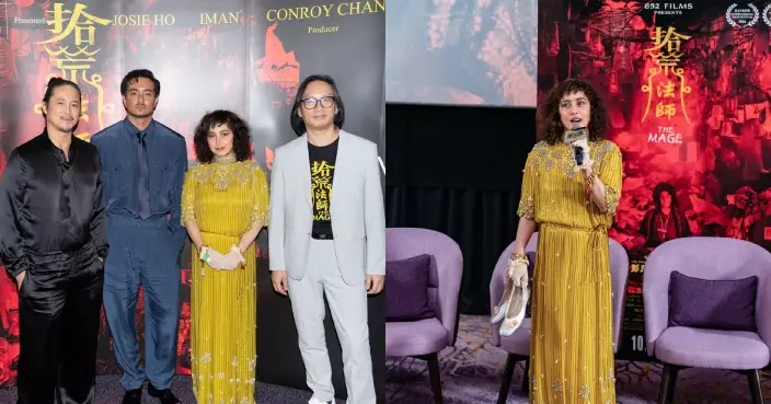 《拾荒法師》曼谷國際電影節首映掌聲不斷 何超儀為趕場脫鞋赤腳衝入戲院