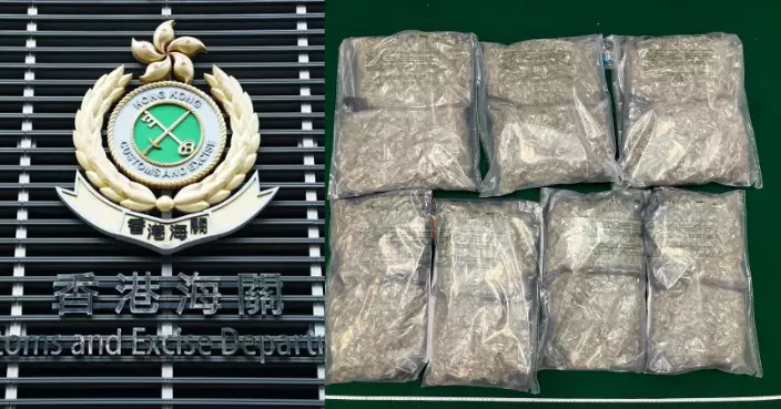 行李內檢5.8公斤懷疑大麻花 吉隆坡抵港47歲內地男子被捕