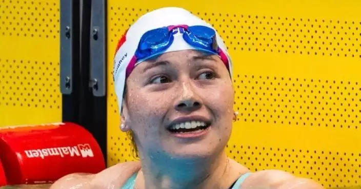 何詩蓓亞運女子100米自由泳成功衛冕 個人累計2金1銀