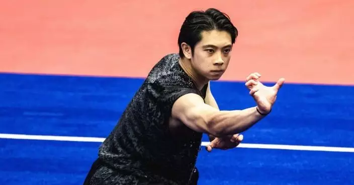 亞運武術男子南拳南棍全能項目 港隊劉子龍奪銀牌