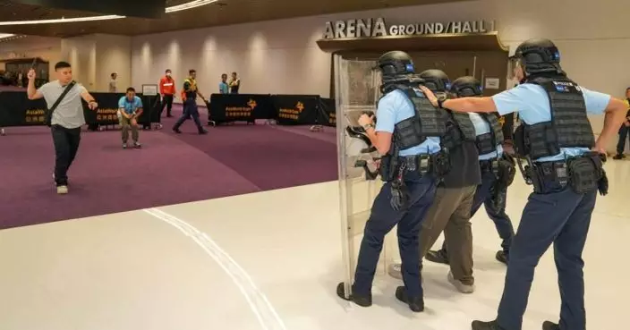 警方跨部門機構逾300人反恐演習　模擬亞博國際體育會議期間遇恐襲