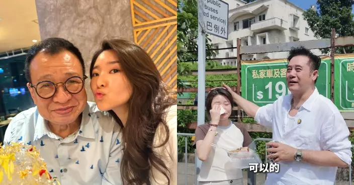 麥長青帶許惠菁尋亡父足跡 Charmaine憶許紹雄淚灑當場