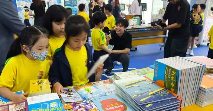 「行走的圖書館」駛入大埔浸信會公立學校 工程師義工入校趣談大國工程
