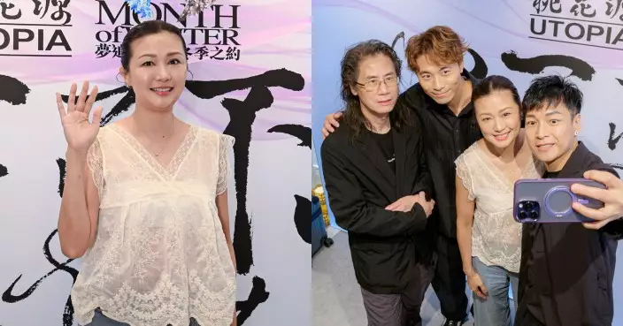 譚偉權邀約打動羅敏莊復出 與黃劍文首踏《桃花源》舞台