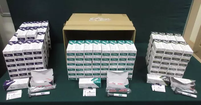海關日本抵港郵包檢獲400支含第一部毒藥抗肥胖症針劑　拘一男一女