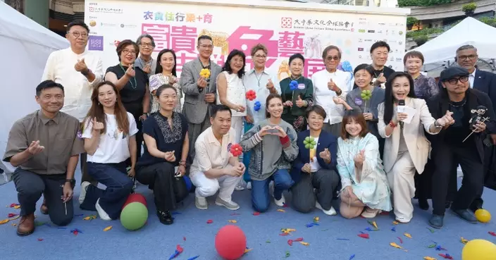 跨界藝術匯聚善心支持富貴吉祥象藝展 袁詠儀佘詩曼肥媽馬德鐘伉儷齊撐