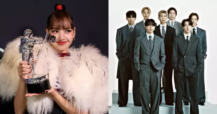 BTS奪VMA年度歌曲等三獎 Lisa摘最佳流行破紀錄