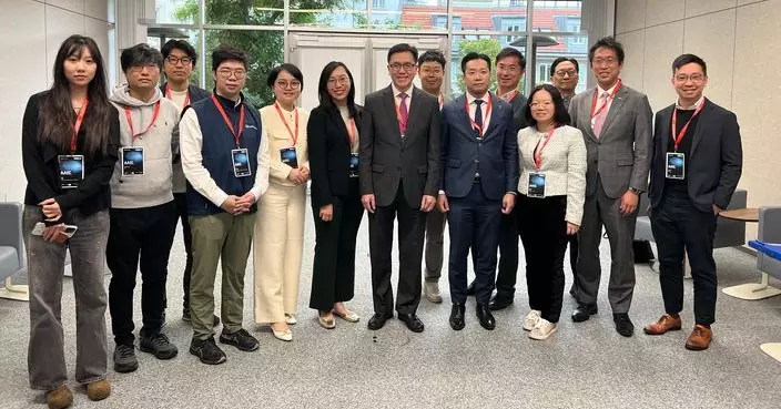 科技園率8科企赴德國開拓跨境合作新機遇  鞏固香港歐亞創新交流首選平台角色