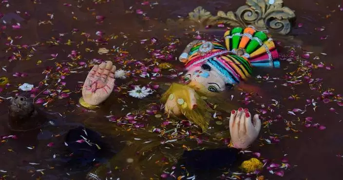 印度各地慶祝象頭神節 紀念智慧繁榮之神格涅沙