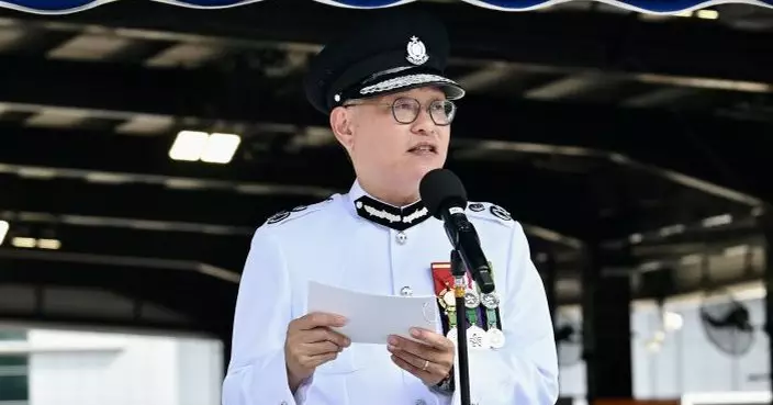 簡啟恩：外部勢力「軟對抗」未停　勉勵警隊「四方打壓咬緊牙關、八方圍堵奮發圖強」