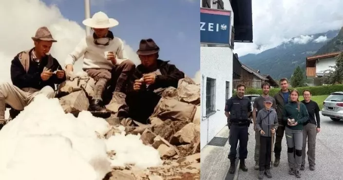 冰封63年登山背囊重見天日　86歲翁重拾1963年失物