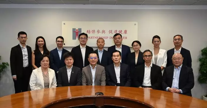 林文健晤國家癌症中心主任一行 　雙方就癌症防控等議題交流